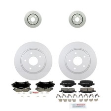 Front Rear Bosch Disc Brake Rotor Kit For 12-...