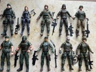 GI Joe Custom Figure Lot Fodder Army Builder Cobra Greenshirts  17 figures
