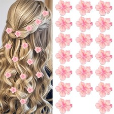 Spring Flower Blossom Barrettes Flower Hairpins Styling Headwear for Women Girl