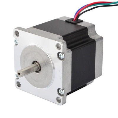 STEPPERONLINE Nema 23 Schrittmotor 1.24Nm 2.8A 4-Drähte 6.35mm Schaft | DIY CNC