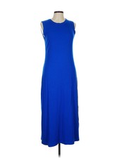 Karen Kane Women Blue Casual Dress L