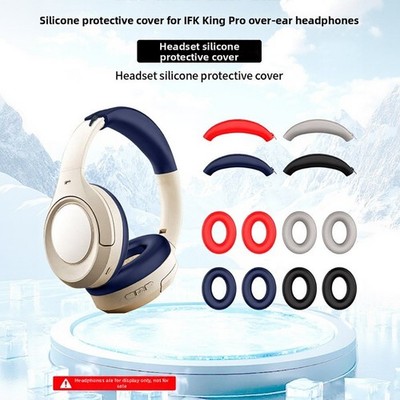 Silikon Kopfhörer Aufbewahrungshülle für IKF King Pro - Ohrenschützer + Kopfbügel Set