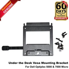 Dell OptiPlex 5000 7000 Micro VESA Under-Desk Mount Bracket 452-BDUY YFH7P