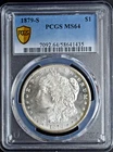 1879-S Morgan Dollar PCGS MS64
