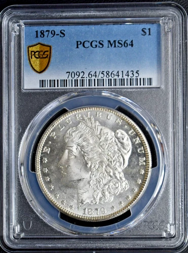 1879-S Morgan Dollar PCGS MS64
