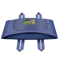 Pet Burial Bag Large Pets Up To 80lb EcoConscious Body Bag Handle Blue L