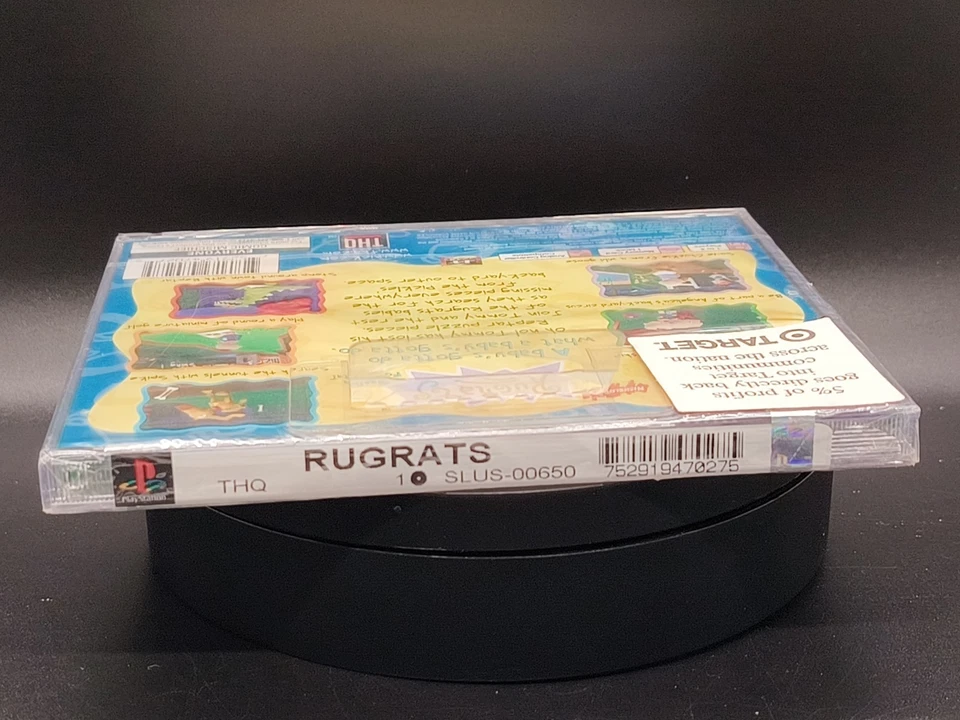 Nickelodeon Rugrats Search For Reptar ps1 PlayStation 1 Game NEW Sealed  - Image 3 of 4