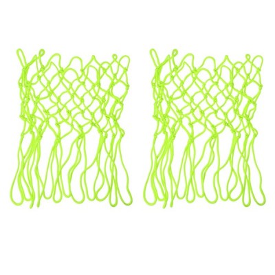  2 STÜCKE Nacht Leuchtenden Basketball Net Nylon Geflochtene Standard