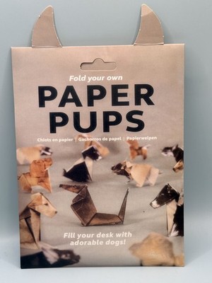 Fold Your Own Paper Pups Origami Kit 10 Breeds Dog Craft Set Ages 8+