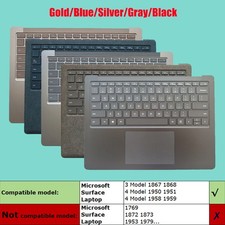 New Palmrest Keyboard For Microsoft Surface Laptop 3 4 1867 1868 1950 1951 13.5"