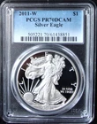2011-W 1oz Silver American Eagle Dollar - PCGS PR 70 DCAM