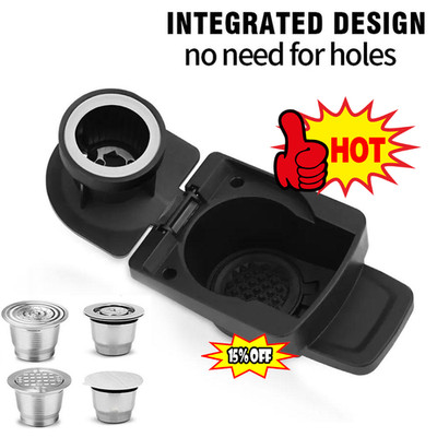 Kaffeekapsel Konverter Adapter für Nespresso Original -Dolce Gusto Kaffee New