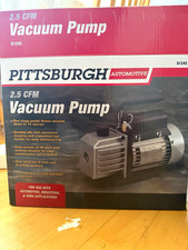 PITTSBURGH Automotive 2.5 CFM Vacuum Pump Aut...