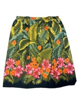 Vintage Connections Skirt Women Large Related Separates Tropical Pattern USA