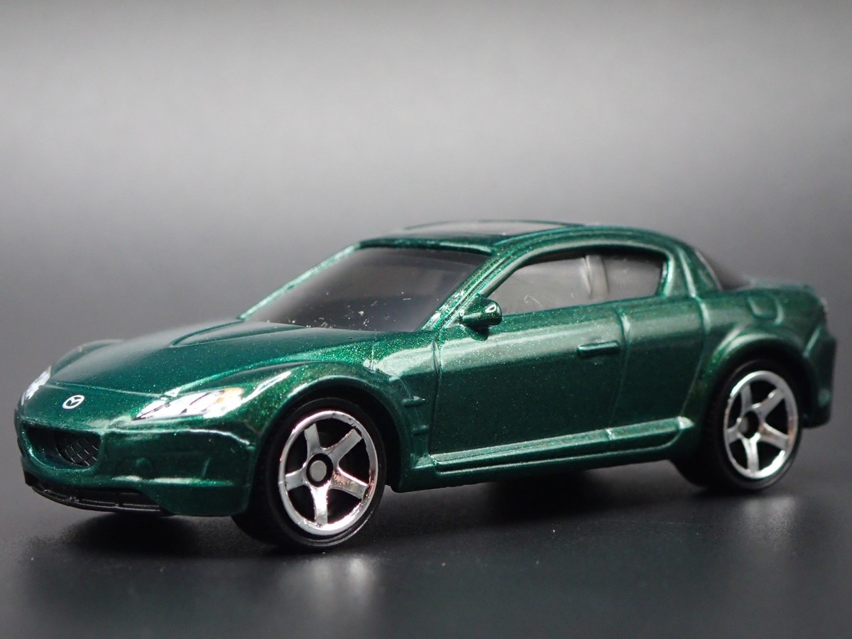 2003-2012 MAZDA RX8 JDM GREEN 1:64 SCALE COLLECTIBLE DIORAMA