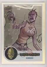 2022 Upper Deck Marvel Beginnings Vol 2 Series 1 White Rainbow 19/50 Komodo h8y