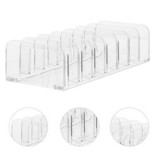  2 Pcs Organizzatore Per Il Trucco Trasparente Valigia Di Ombretti