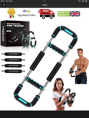 Twister Armtrainer, verstellbares Brusttrainingsgerät für Männer & Frauen stark 