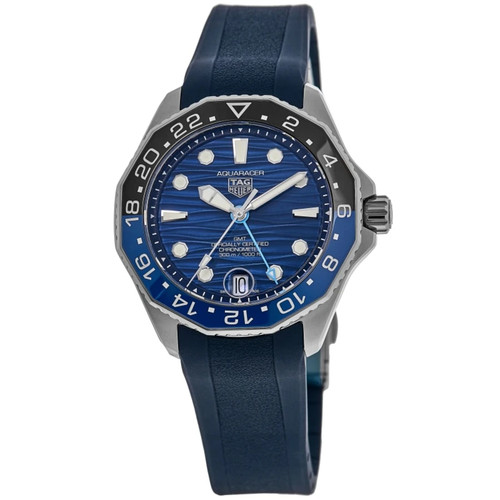 New Tag Heuer Aquaracer Professional 300 GMT Men's Watch WBP5114.FT6259