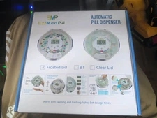 EziMedPil Automatic Pill Dispenser with Alarm, Sound & Light, up to 6 Alarms/...
