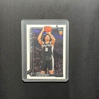 2025-26 Topps Dylan Harper Rookie #202 San Antonio Spurs