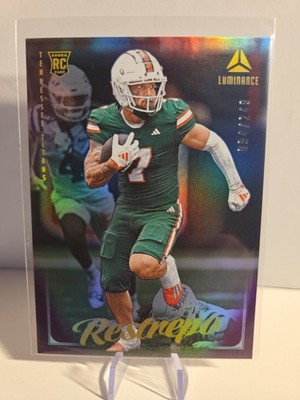 2025 Panini Luminance #125 Xavier Restrepo Purple #/249