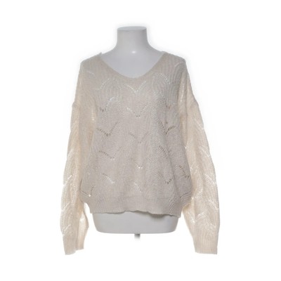 JDY, Strickpullover, Größe: XL, Beige, Acryl/Metallfaser, Musterstrick #WDC
