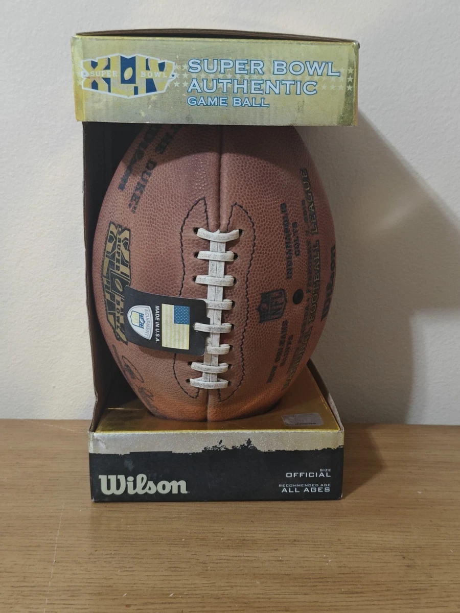 Wilson NFL Game Ball スーパーボウル版 Wilson Super Bowl NFL Balls for sale | eBay