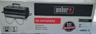 Weber Grill 1141001 Go Anywhere Portable Gas Black Tailgate Propane BBQ NEW