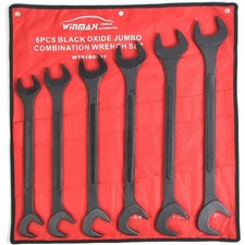 6 Piece Sae Jumbo Angle 1 38 To 2 Wrench Set
