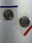 1999 P&D Kennedy Half Dollars, Uncirculated in Mint Cello Free Shipping