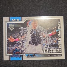 2026 Topps Series 1 Kyle Stowers WALK this WAY Miami Marlins #293 Baseball Card