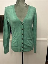 Cabi Size Small Style 698 Green Cardigan