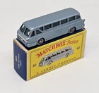 Matchbox Lesney – 40b   Leyland Royal Tiger Coach   1961    NARROW POST (ID#923)