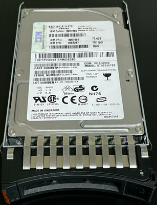 IBM 73GB 10K 2.5'' SAS Hard Drive 39R7391 39R7389 26K5267 Enterprise HDD~~