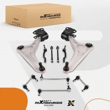 10pc Front Lower Rear Control Arms Sway Bar For Ford Fusion Lincoln Mkz 13-18