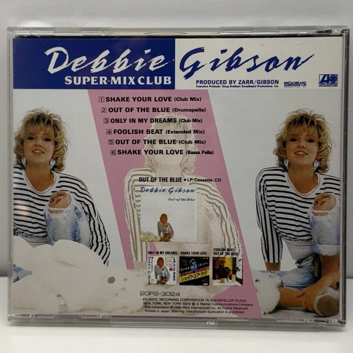 DEBBIE GIBSON Super-Mix Club JAPAN CD 20P2-3024 1M