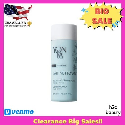 C Yonka Lait Nettoyant Cleansing Milk Travel Size 75ml EXP11/25 ''NEW IN BOX''