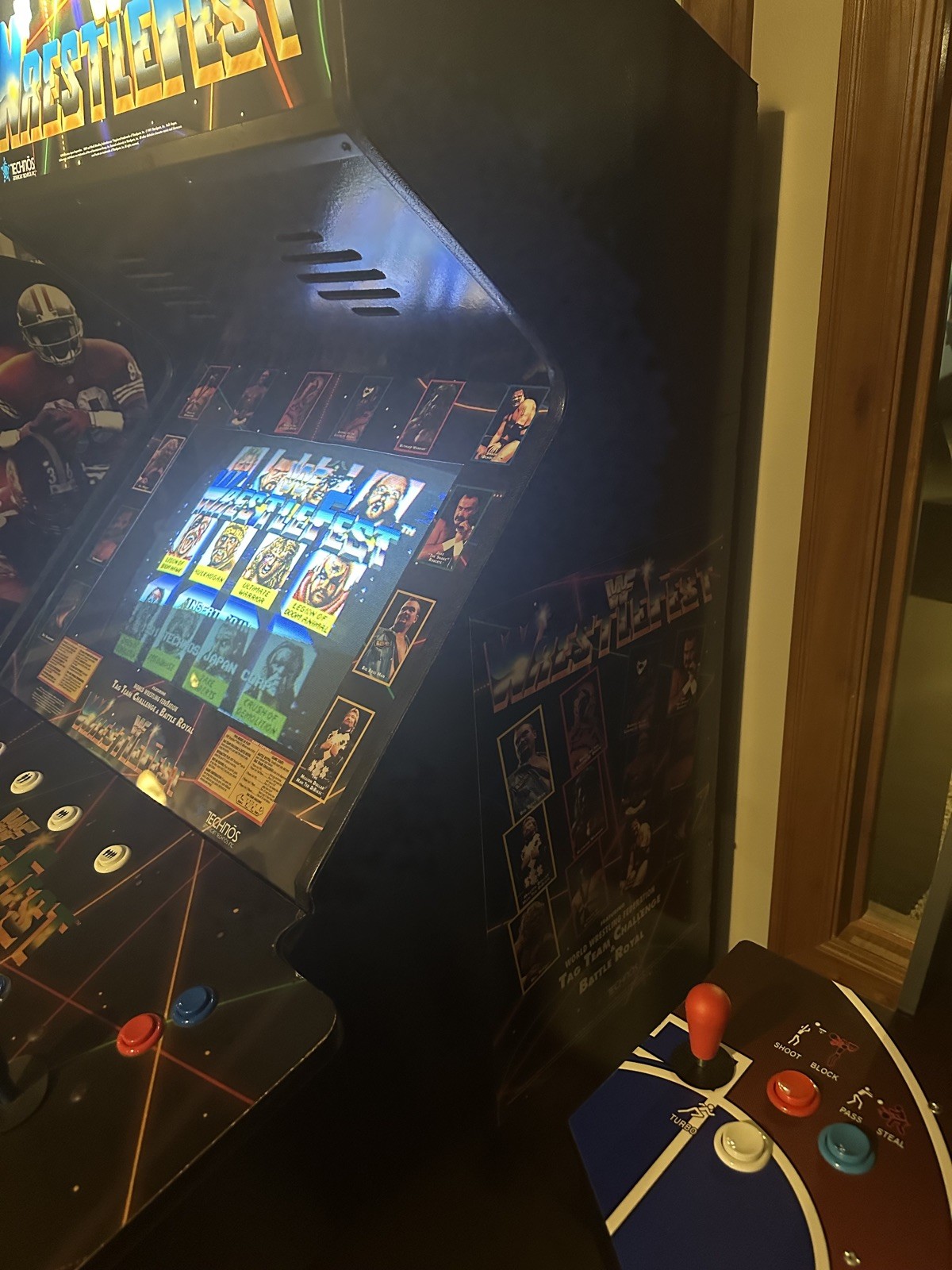 WWF WRESTLEFEST ARCADE MACHINE (1991)