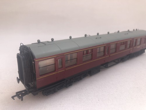Mainline 937308 OO BR Collett 60’ Brake Composite Coach W7365W Maroon Good+ | Zustand: Used