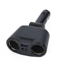 Adapter Car Charger Outlet Voltmeter Car Auto Digital 2 way Socket Useful