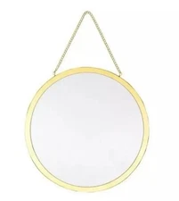 NEW Chalk Couture 10" COUTURE BOUTIQUE ROUND WHITE BOARD GOLD FRAME Retired HTF