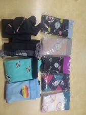 Lot of crazy fun novelty socks crew knee length unisex L-XL NWT gift present dad