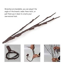 .LED Lighted Twig Branches Battery Operated Artificial Tree Lights Branch Lamp
