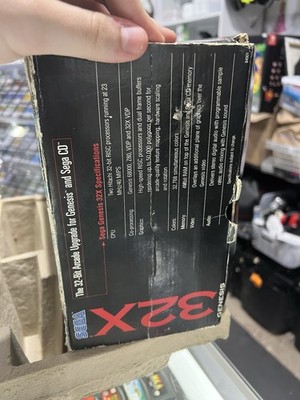 SEGA Genesis 32x Console Attachment (MK-84000) CIB RARE Very Nice