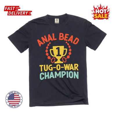 #ad Funny Anal bead tug o war Champion Inspired T shirt Humorous T shirt Sizes S 5XL $15.34