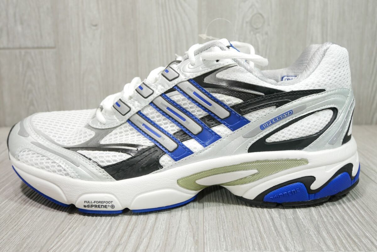 New Rare Adidas Supernova Running Blue Stripe Shoe 2005 Mens - 12 OSS | eBay
