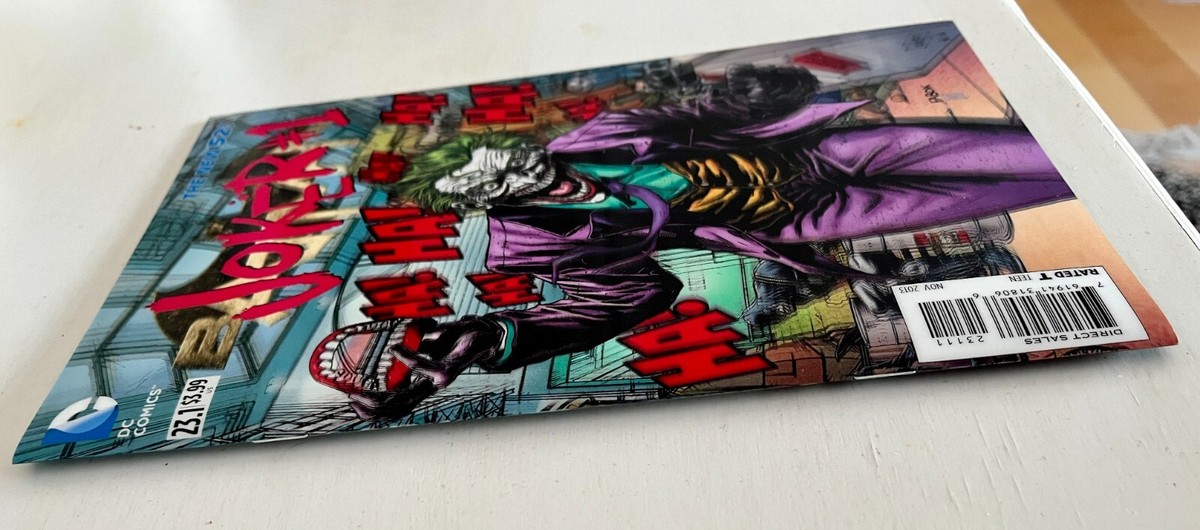 Batman Joker #1 23.1 / 1st Print / Nov 2013 / Lenticular 3-D