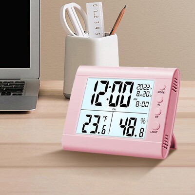 Multi Functional Electronic Temperature And Humidity Meter Indoor Household