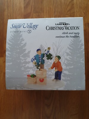 Department 56 National Lampoon's Christmas Vacation ''Clark And Rusty Continue...